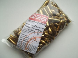 Náboj 9mm Luger ALSA PRO - přebíjený